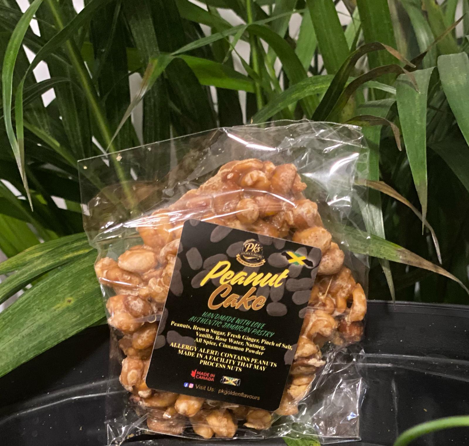 Raw Peanut Cake